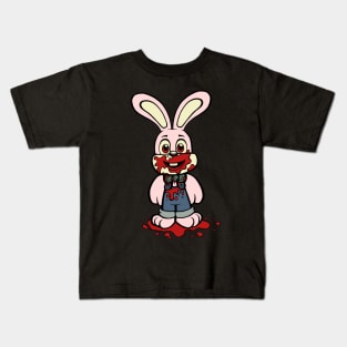 Pink Robbie the Rabbit Kids T-Shirt